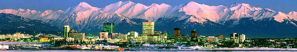 Mr. Alaska Real Estate — Anchorage, Alaska skyline